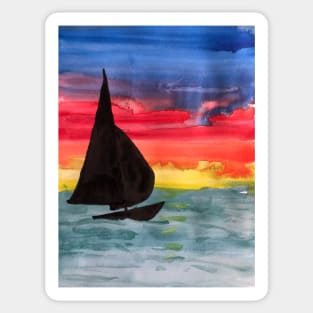 Sailboat Sticker